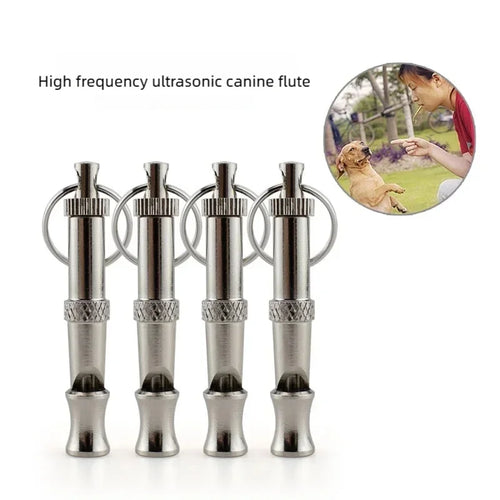 Premium Stainless Steel Silent Dog Training Whistle – Adjustable Pitch — Training & Behavior Clickers & Whistles | Paws N Shades