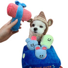 Haunted Hideaway: Interactive Ghost Mouse Plush Toy With Food-Hiding Feature-0