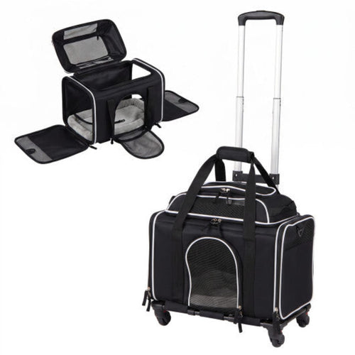 Foldable Pet Carrier for Dogs & Cats – Multi-Color