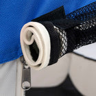 Portable Dog Playpen – Mesh Roof and Door – Blue