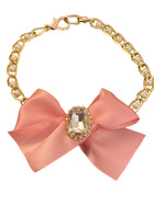 Bark Fifth Avenue Pearlella Pearl & Bow Dog Collar (view 5)