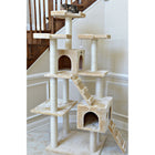 Armarkat 74" Real Wood Multi-Level Cat Tree with Condos & Sisal Scratching Posts (view 4)