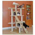 Armarkat 74" Real Wood Multi-Level Cat Tree with Condos & Sisal Scratching Posts (view 5)
