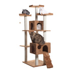 Armarkat 74" Real Wood Multi-Level Cat Tree with Condos & Sisal Scratching Posts (view 8)
