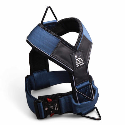 Adjustable Heavy-Duty Dog Harness, 3 D-Rings (M-XXL)