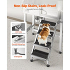 Professional 34" Stainless Steel Pet Grooming Tub with Walk-In Stairs (view 2)