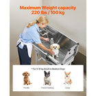 Professional 34" Stainless Steel Pet Grooming Tub with Walk-In Stairs (view 3)
