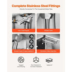 Professional 34" Stainless Steel Pet Grooming Tub with Walk-In Stairs (view 4)