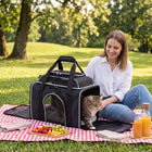 Foldable Pet Carrier for Dogs & Cats – Multi-Color