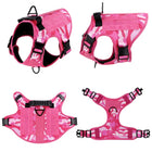 Elite Pink Camouflage Tactical Dog Harness – Military-Grade, S–XL (view 4)
