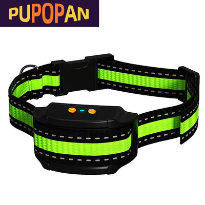 Waterproof No-Shock Anti-Bark Training Collar for Dogs – Sound & Vibration — Training & Behavior Training Collars | Paws N Shades